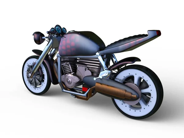 Darstellung Eines Motorrads — Stockfoto