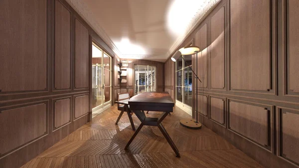 3D rendering of the private room