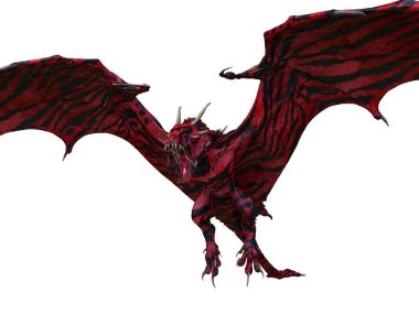 Bir Pterosaur 'un 3B canlandırması