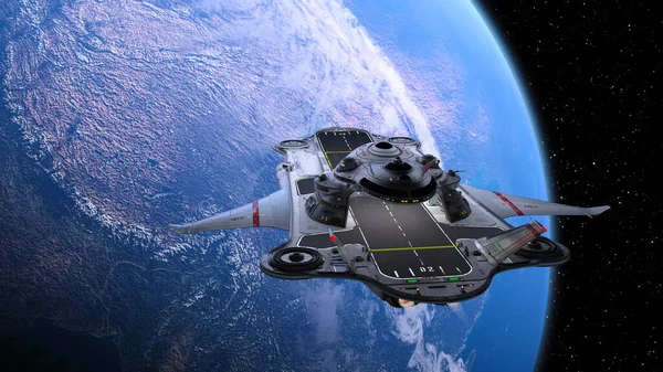 Rendering Spaceship Earth — Foto de Stock