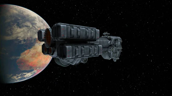 Rendering Spaceship Earth — Foto Stock