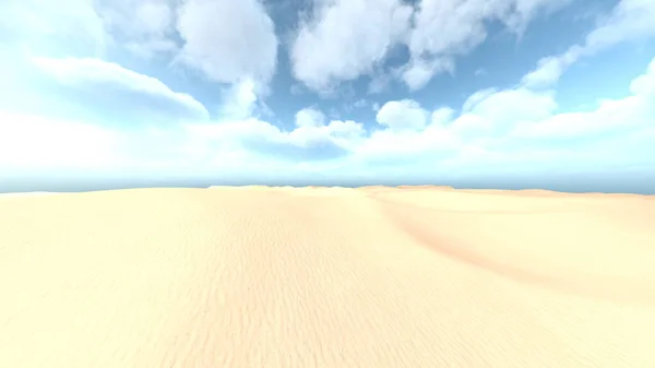 stock image 3D rendering of the desert