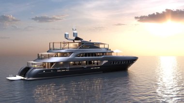 3D rendering of a cruiser