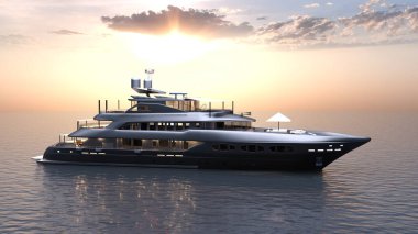 3D rendering of a cruiser