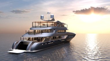 3D rendering of a cruiser