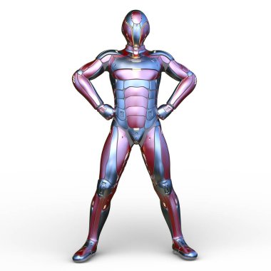 Bir siber adamın 3 boyutlu canlandırması