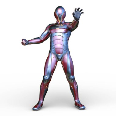 Bir siber adamın 3 boyutlu canlandırması