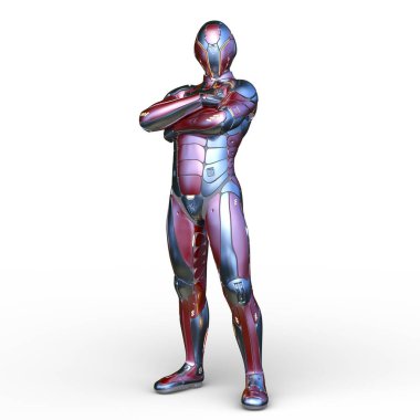 Bir siber adamın 3 boyutlu canlandırması