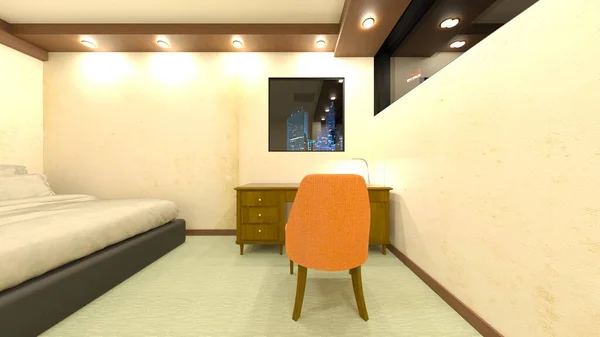 3D rendering of the private room