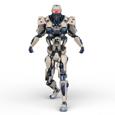 Bir robotun 3D canlandırması