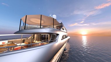 3D rendering of the cruiser