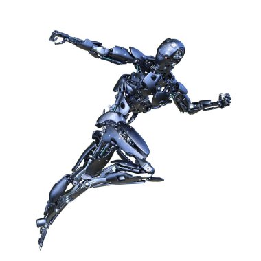 Bir robotun 3D canlandırması