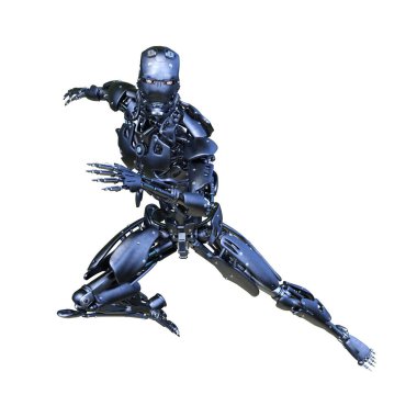 Bir robotun 3D canlandırması