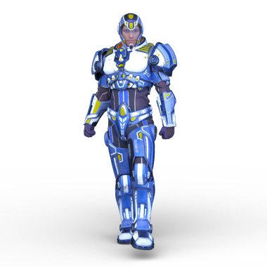 Bir siber adamın 3 boyutlu canlandırması