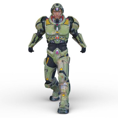 Bir siber adamın 3 boyutlu canlandırması