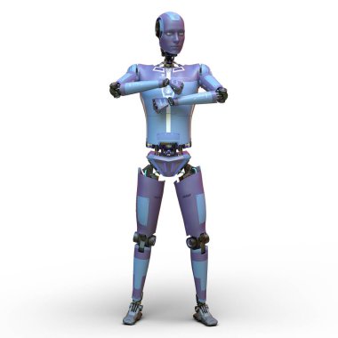 Bir robotun 3D canlandırması