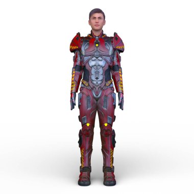 Bir siber adamın 3 boyutlu canlandırması