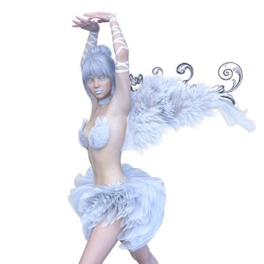 3D rendering of a fairy
