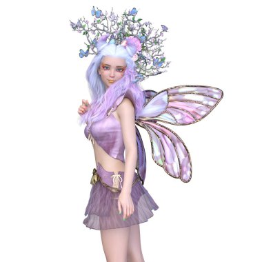 Corolla ile bir perinin 3 boyutlu canlandırması