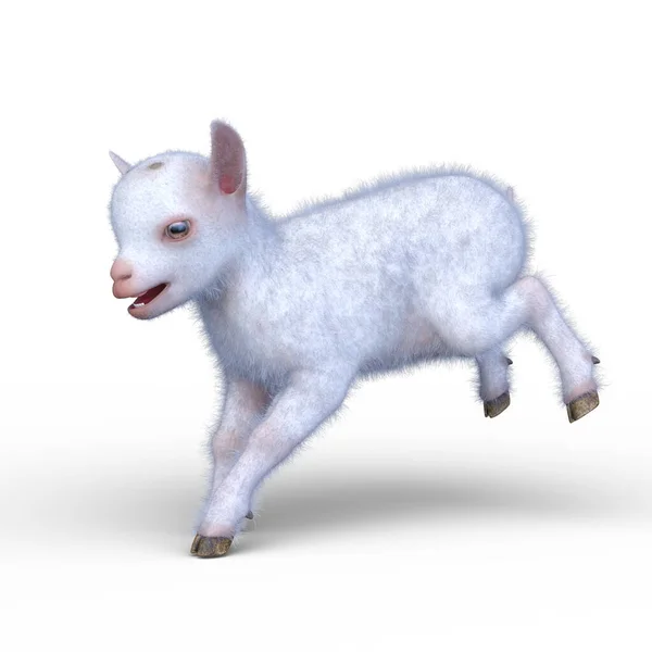 Representación Una Cabra — Foto de Stock