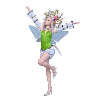 Corolla ile bir perinin 3 boyutlu canlandırması