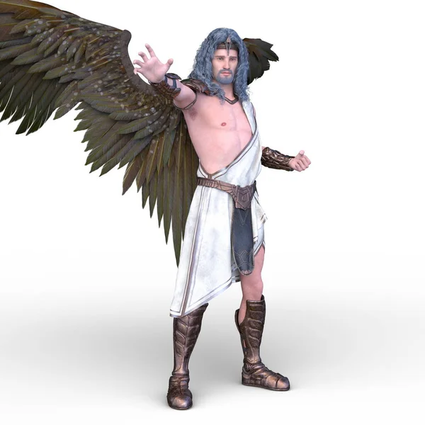 stock image 3D rendering of an archangel