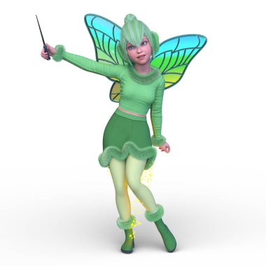 Kelebek perisinin 3 boyutlu canlandırması