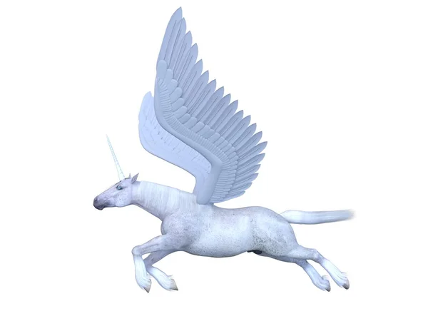 Darstellung Eines Pegasus — Stockfoto
