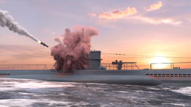 Donanma gemisinin 3D görüntülemesi