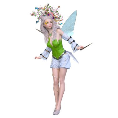 Kelebek perisinin 3 boyutlu canlandırması