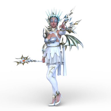 Bir siber prensesin 3 boyutlu canlandırması