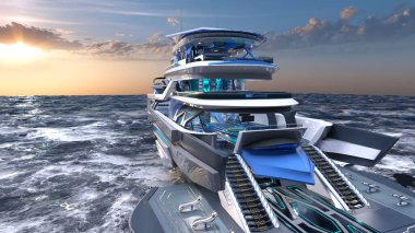 3D rendering of the  cruiser