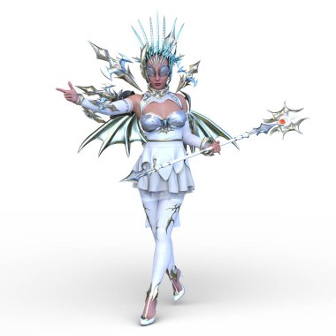 Bir siber prensesin 3 boyutlu canlandırması