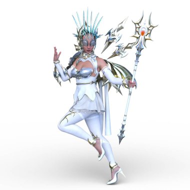 Bir siber prensesin 3 boyutlu canlandırması