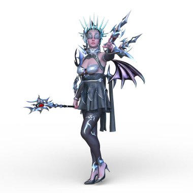 Bir siber prensesin 3 boyutlu canlandırması