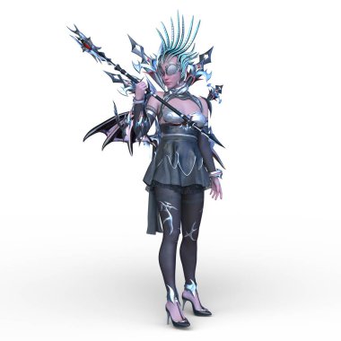 Bir siber prensesin 3 boyutlu canlandırması