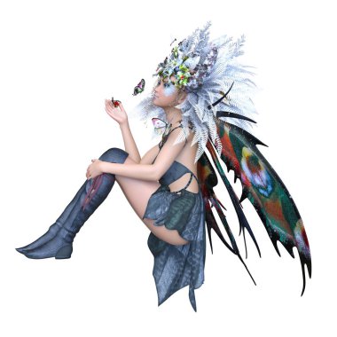 Kelebek perisinin 3 boyutlu canlandırması