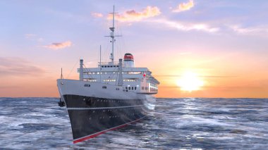 Donanma gemisinin 3D görüntülemesi