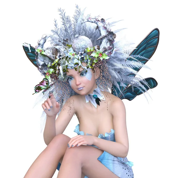 Representación Hada Mariposa — Foto de Stock