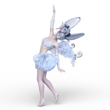 Tavşan perisinin 3 boyutlu canlandırması