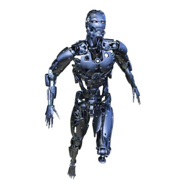 Bir robotun 3D canlandırması