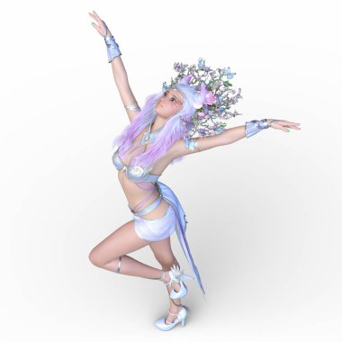 Corolla ile bir perinin 3 boyutlu canlandırması