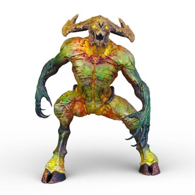 Ölümsüz bir canavarın 3 boyutlu canlandırması