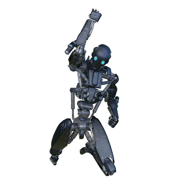 Weergave Van Een Battle Robot — Stockfoto