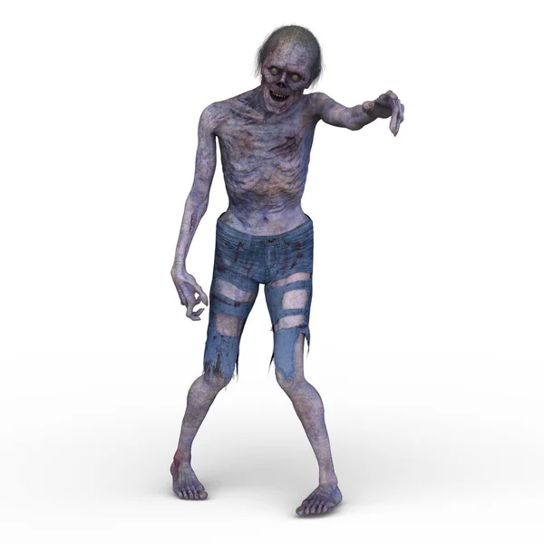 Rendering Male Zombie — 스톡 사진