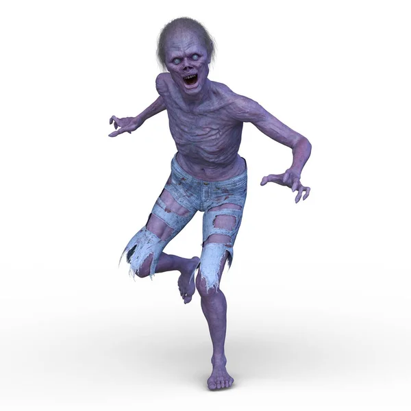Візуалізація Чоловічого Зомбі — стокове фото