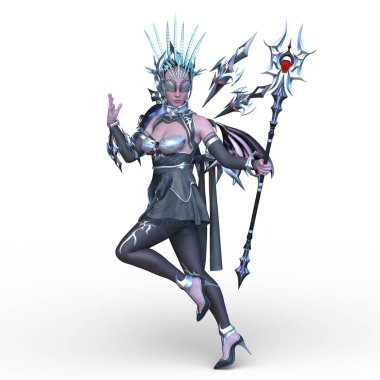 Bir siber prensesin 3 boyutlu canlandırması