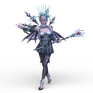 Bir siber prensesin 3 boyutlu canlandırması