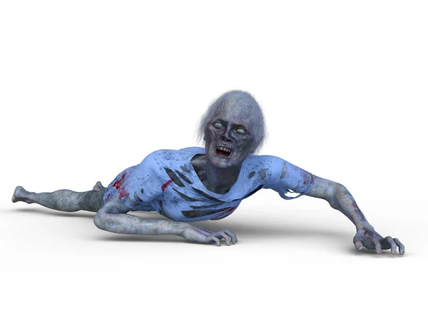 3D渲染一个女僵尸 — 图库照片