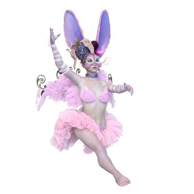 Tavşan perisinin 3 boyutlu canlandırması